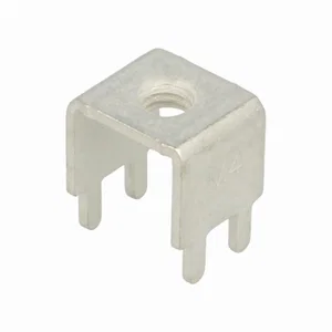 Kang Yang Hardware PCB-7M4 Bornier à Vis, Filetage de Douille M4, Contacts en Laiton Étamé, Orientat