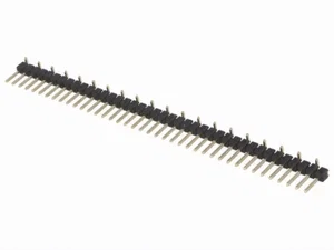 ADAM TECH PH1-40-UA-SMT-A Mannelijke Penheader, 1x40 Pins, 2.54mm Rastermaat, SMT, Verticaal, Vergul