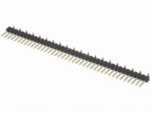 ADAM TECH Pin Header, 1x40 Pin, Verticaal, 2.54mm Raster, SMT, Verguld