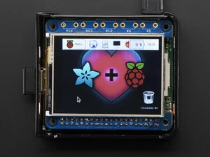 PHAT-DISPLAY Display Touch Screen TFT da 2,4 Pollici, Risoluzione 320x240, Connettore 40 GPIO
