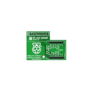 Mikroelektronika MIKROE-1513 Pi Click Shield per Raspberry Pi con Connettori Saldati