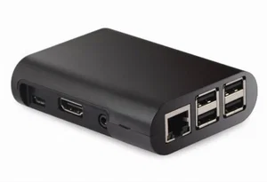 Contenitore Raspberry Pi 3, Nero (PIBOX-BK22)