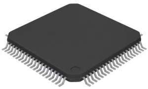 Microchip PIC32MX430F064L-I-PF MCU, 80MHz, 64KB Flash, 16KB RAM, 100-TQFP