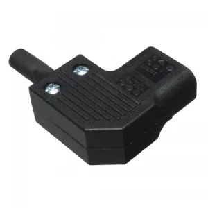 Bulgin PX0686-SE Connecteur Secteur, Mâle, 3 Bornes, Connexion à Vis, 250V 10A, Contacts en Laiton N