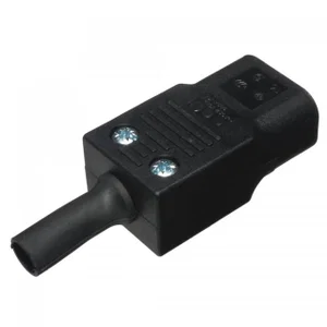 Bulgin PX0686 Fiche Secteur Flottante, 250V 10A, Droite, Standard UE