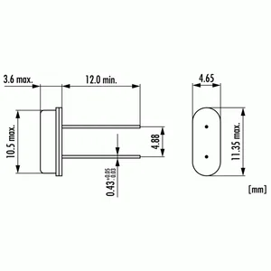 10MHZ quartz Q10-0-SS4-30-30-30-LF