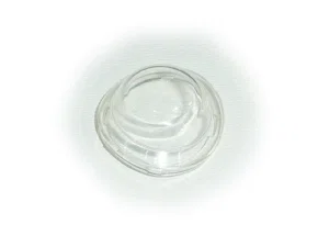 Sci R13-112-12 Round Switch Protective Cover, Transparent, 24.4mm