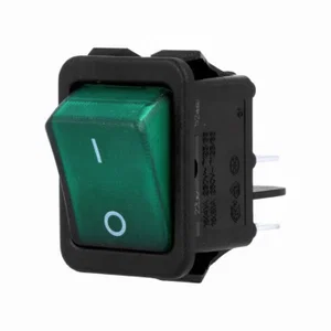 Interrupteur à bascule Canal Electronic R210-1-C5G-BG9NWC DPST 16A 250V