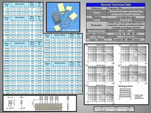 Arcotronics R82EC2100DQ50-K 10nF 100V MKT Film Capacitor