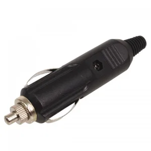 REF532636 Auto Sigarettenaansteker Plug, 2-Polig, Soldeerbaar, Geïntegreerde Zekeringhouder, RoHS