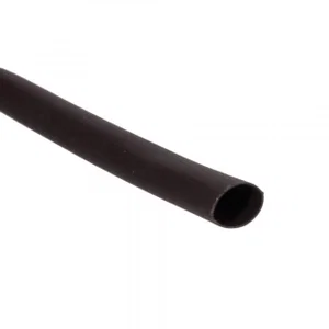 Black Heat shrink tube REF651920 RPtronics 3.2mm/1.6mm ratio 2:1