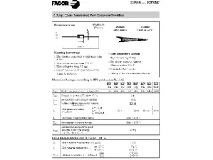 Fagor RGP30G 400V 3A diode de redressement