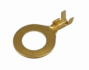 Ongeïsoleerde Ringkabelschoen, 1-1.5mm², 10mm Binnendiameter, Koper