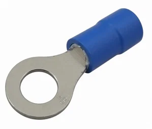 Geïsoleerde Ringkabelschoen, 1.5-2.5mm², 5.3mm Binnendiameter, Blauw