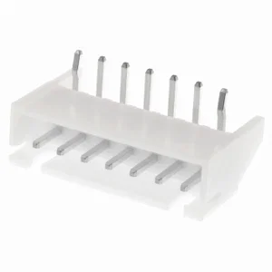 JST S7B-XH-A-1 XH-Serie Printplaatconnector, 7 Contacten, 2.5mm Raster, 90° Hoek, THT