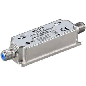 SAT Inline Versterker 47-2400MHz 20dB 15V DC F/F