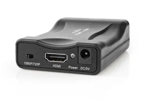 Adaptateur Convertisseur Vidéo SCART vers HDMI avec Alimentation USB