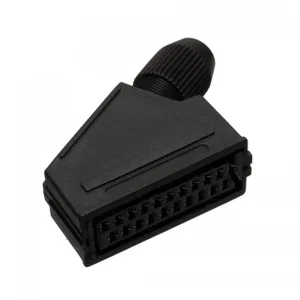 Generieke SCART670085 21-Pin SCART Vrijhangende Vrouwelijke Socket, Soldeerlippen