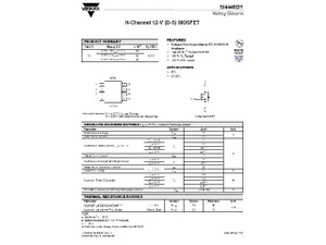 Vishay SI4448DY-T1-E3 Transistor - 12V 70A 0.017 Ohm SMD