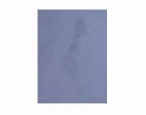 Skærbar Gummi-Silikone Isoleringsplade, 220x150mm, 0.23mm, 1W/mK, med Klæbemiddel