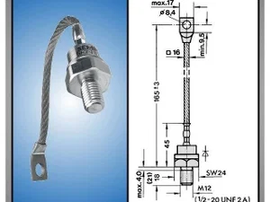 Semikron SKN130-12 1200V 165A diode de redressement