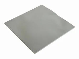 Div Silikone Termisk Ledende Pad, 100x100x1mm, 2W/mK, Selvklæbende