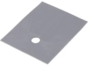 Div Termisk Ledende Silikonegummi TO3P, 20x24x0.3mm, 10kV/mm