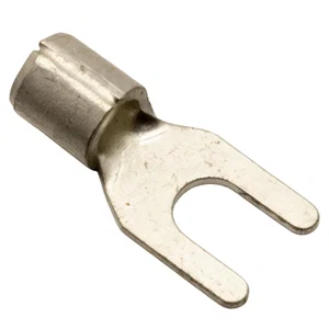 KST Ongeïsoleerde Vorkkabelschoen, 4 mm Bout, AWG 12-10