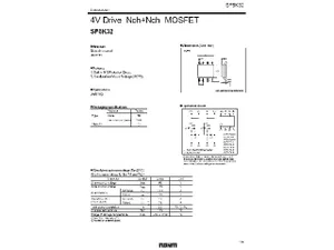 ROHM SP8K32 Transistor - 60V 4.5A n/a Ohm SMD