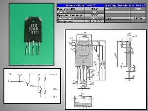 Sanken STR50103A 103.4V 50103A Régulateur de tension