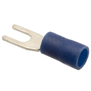 KST SV2-3.2 Geïsoleerde Vorkkabelschoen, Blauw, M3 Bout, AWG 16-14