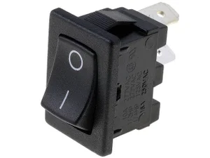 Interrupteur à bascule Div SW2160-BK SPST 3A