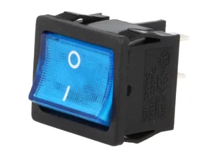 Interrupteur à bascule Sci SW2200-06BL DPST 6A 250V