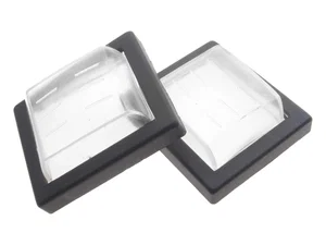 Div SW2201-A IP64 Protective Cover for SW2200/SW2201 Switches, Black Frame, 31x22mm Cutout