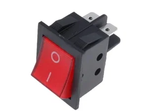 Interrupteur à bascule Div SW2214-R DPST 15A 250V