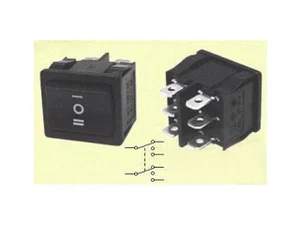 Interrupteur à bascule Sci SW2224-B DPDT