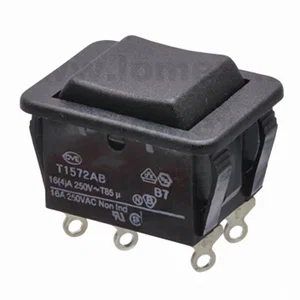 Interrupteur à bascule Arcolectric T1572AB DPDT 16A