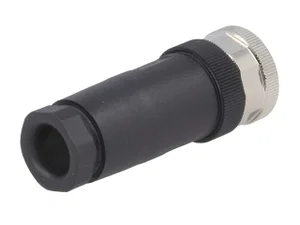 Tyco Electronic M12 5-polige B-gecodeerde Vrouwelijke Connector, Profibus, Soldeeraansluiting, IP67