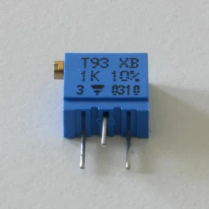 Trimmer resistor Vishay (sfernice) T93XB224KT20 220k Ohms