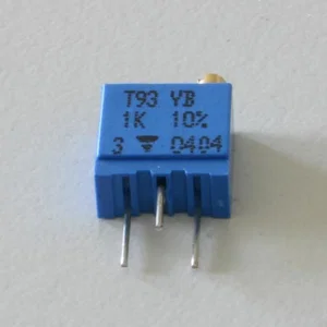 Trimmer resistor Vishay (sfernice) T93YB472KT20 4.7k Ohms
