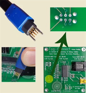 Microchip Technology TC2030-MCP-NL Tag-Connect No-Leg Connettore di Debugging e Programmazione In-Ci