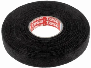Tesa 51608 Ruban de Protection Tissé, 15 mm x 25 m, Noir