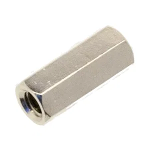 Metal Spacer M4x15mm, Female-Female Thread, Surface Treated
