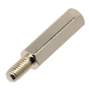 Metal Spacer M4x20mm+8mm, Male-Female Thread, Surface Treated