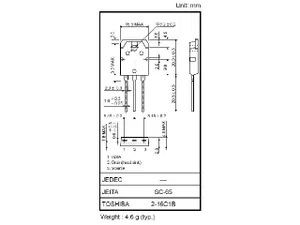 Toshiba TK20J50D Transistor - 500V 20A 0.22 Ohm Standard