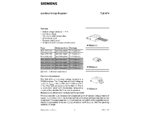 Infineon Technologies TLE4274V50 5V 0.6A Régulateur de tension