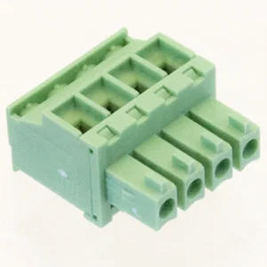 Bornier Enfichable Tianli 4 Pôles, Pas de 3.81mm, 90°, Type à Vis, 8A 300V, TLPS100R-04P