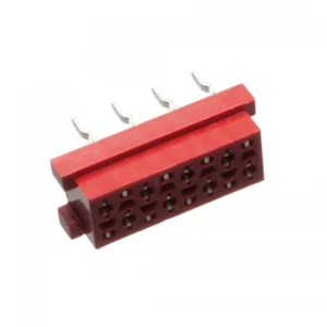 Amphenol TMM-4-0-08-2 Micro-Match 8-pins PCB-bus, Doorsteekmontage, 1.27mm Pitch