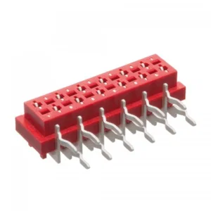 Amphenol TMM-5-0-12-2 Micro-Match 12-pins PCB-bus, 90° verticaal, 1.27mm pitch