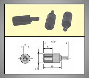 Trimmer resistor Acp TRIM-25K-10V-A 25k Ohms